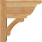 Ekena Millwork Legacy Traditional Rough Sawn Outlooker, Western Red Cedar, 8"W x 14"D x 14"H OUT08X14X14LEC01RWR - alternate 3